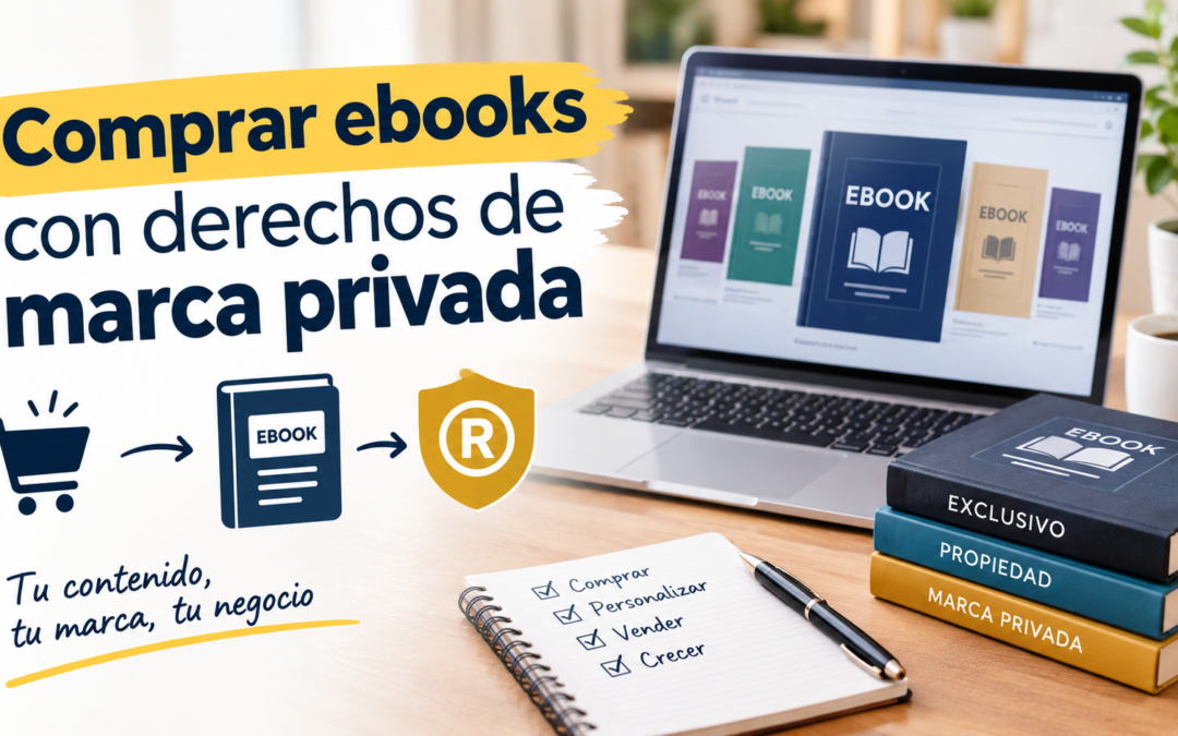 Comprar ebooks con derechos de marca privada