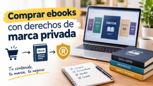 Comprar ebooks con derechos de marca privada