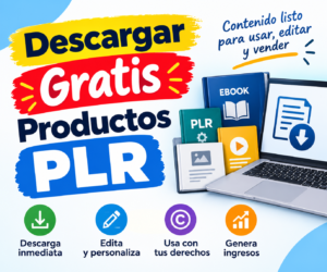 descargar gratis productos PLR
