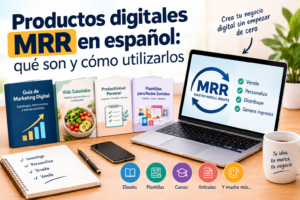 Productos digitales MRR en español